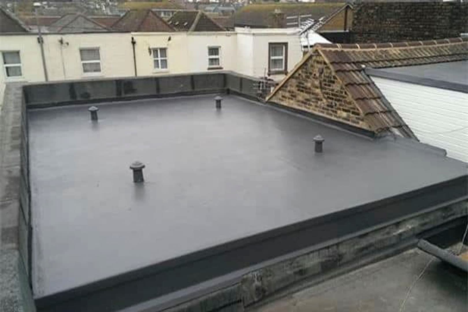 Roof coating project 1