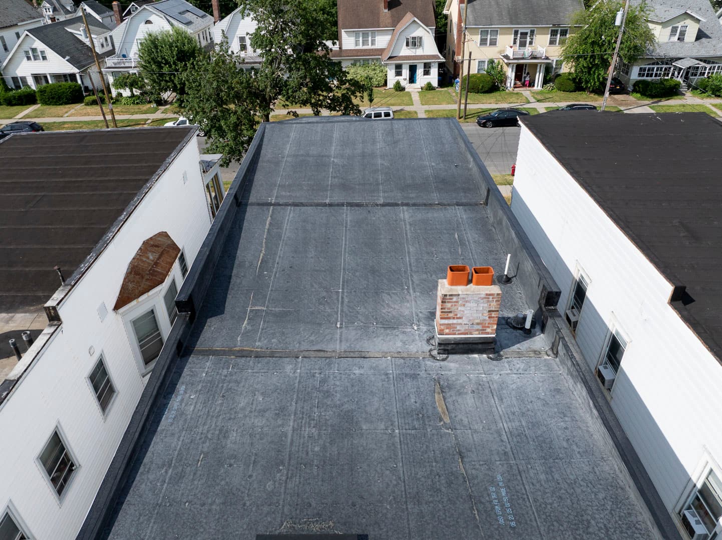 Roof coating project 2