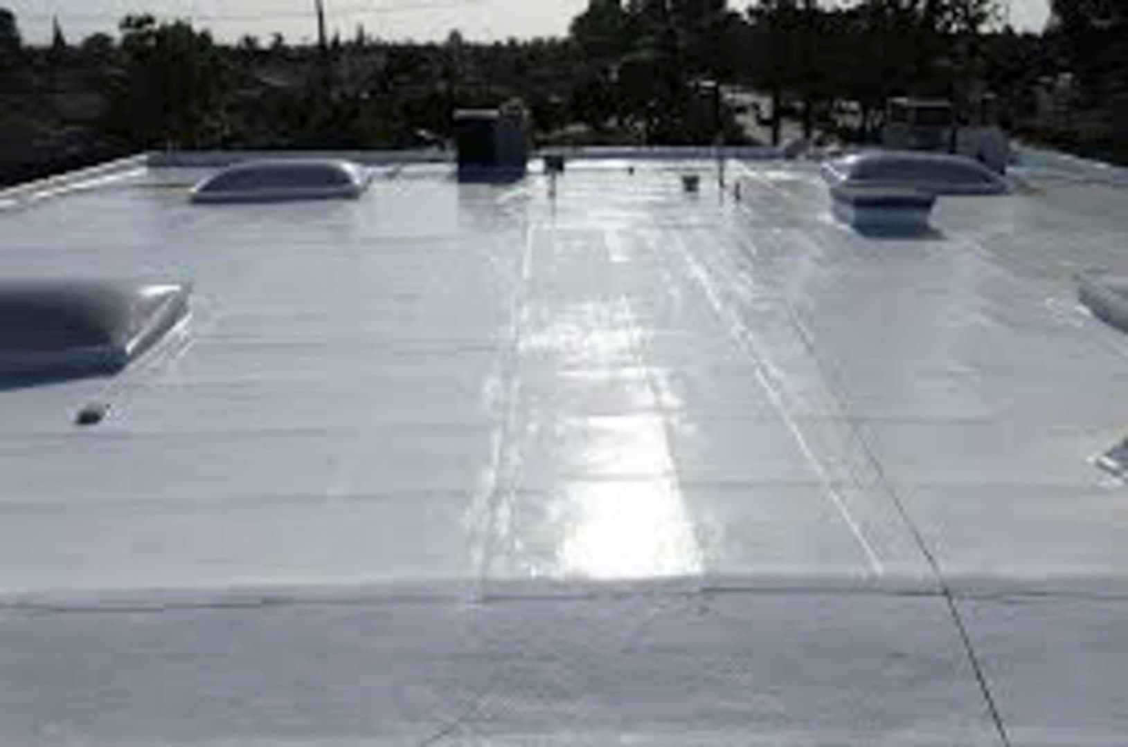 Roof coating project 5