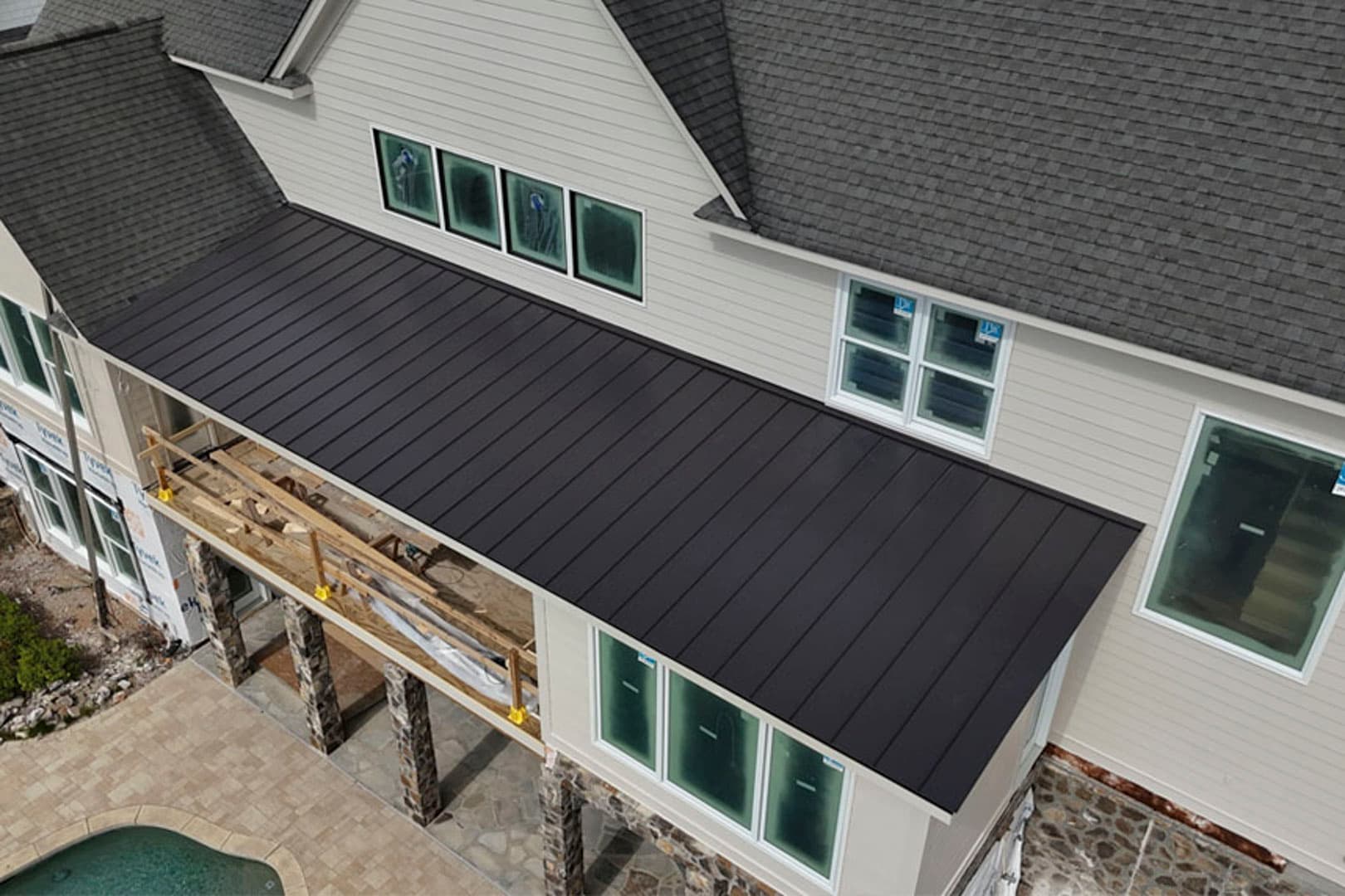 Roof replacement project 8