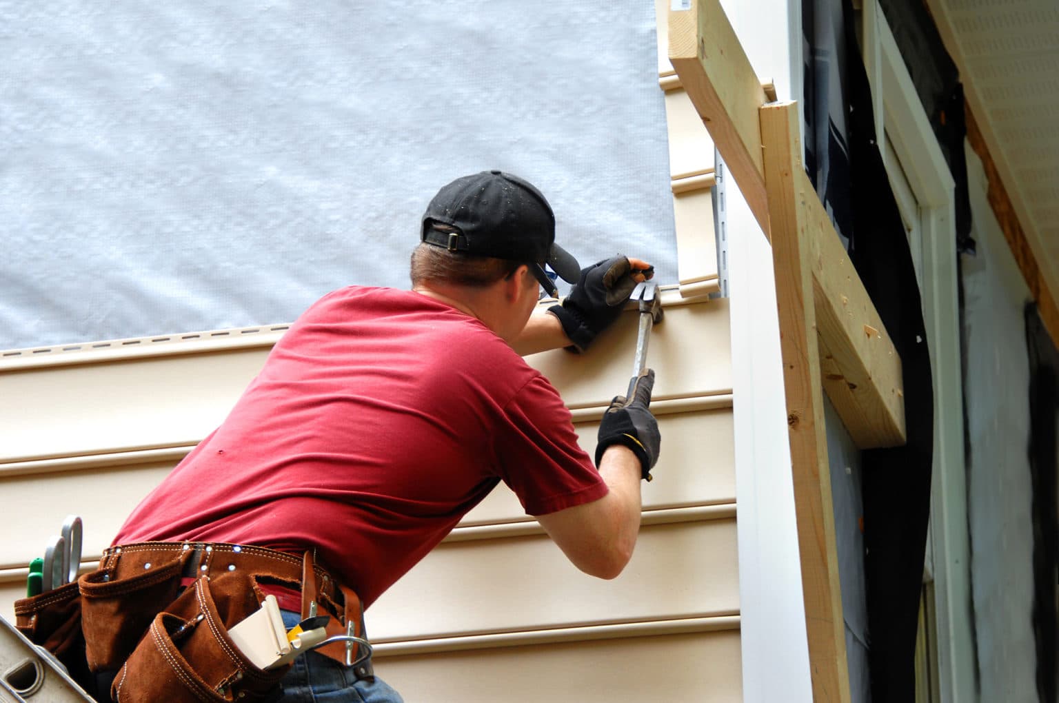 Professional siding installation
