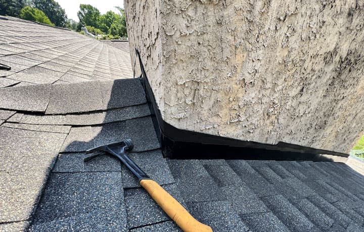 Roof maintenance project 1